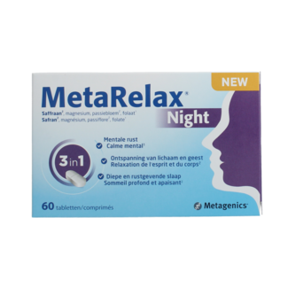 Metagenics Metagenics Metarelax night 60 Comprimidos
