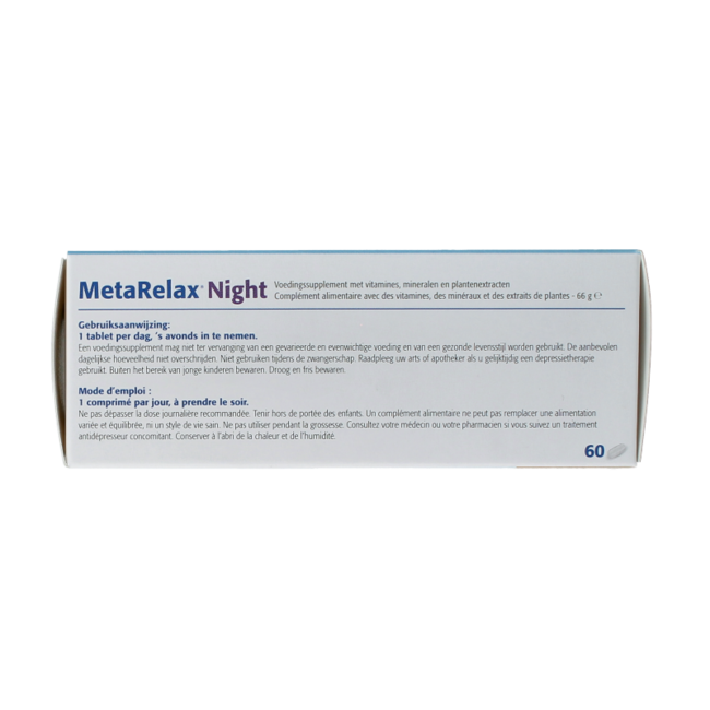 Metagenics Metarelax night 60 Tabletten