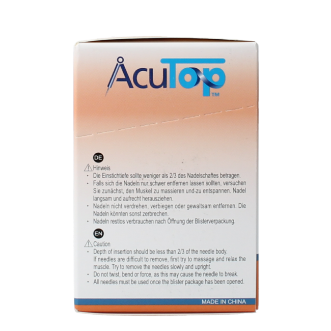 Aiguille de dry needling KJ-T 0,25 x 30 mm, 100 pièces