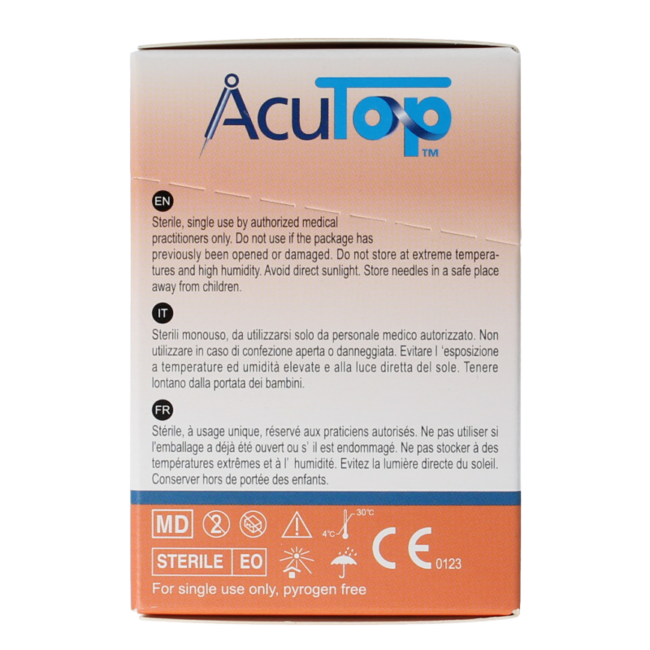 Ago per dry needling KJ-T 0.22 x 13mm 100 Pezzi