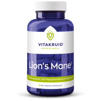 Vitakruid Lions mane 90 Gélules végétariennes