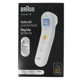 Braun Braun Forehead Thermometer Sensian 3 BNT050 1 Piece