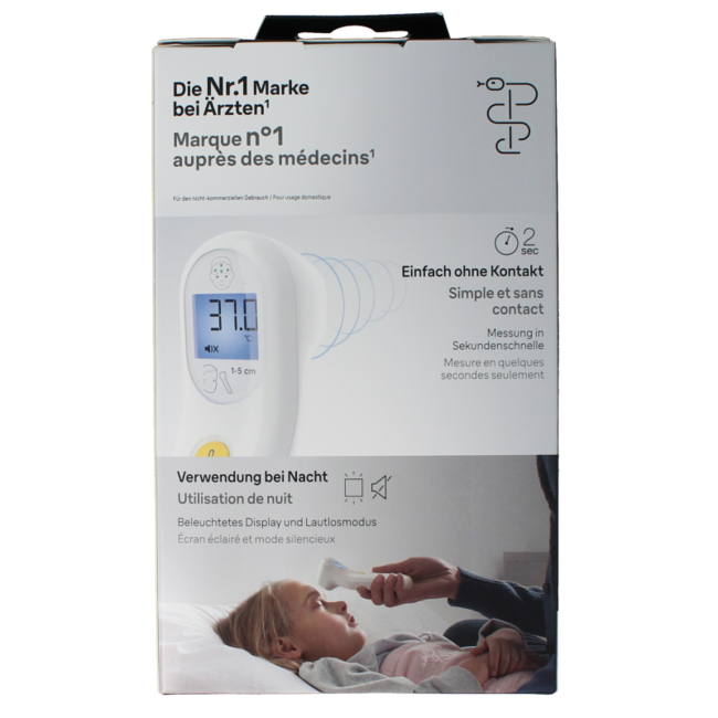 Braun Voorhoofdthermometer Sensian 3 BNT050 1 Stuks