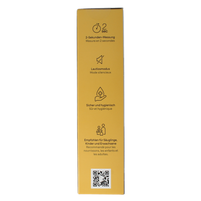 Braun Voorhoofdthermometer Sensian 3 BNT050 1 Stuks