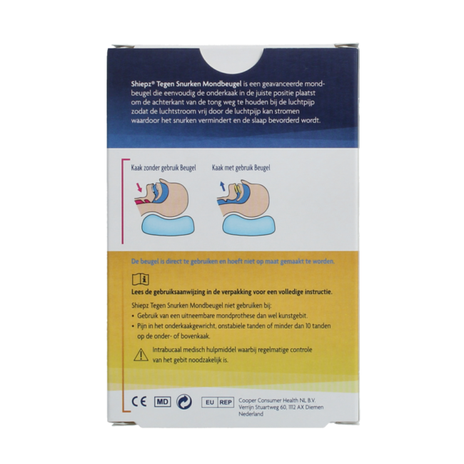 Anti-snoring mouthguard 1 piece
