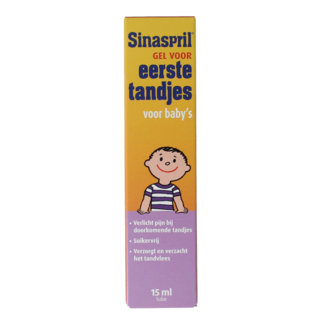 Sinaspril Gel pour les premières dents 15 Millilitres