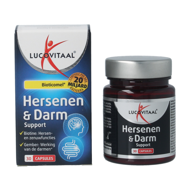 Gehirn & Darm Support Bioticomel 30 Kapseln