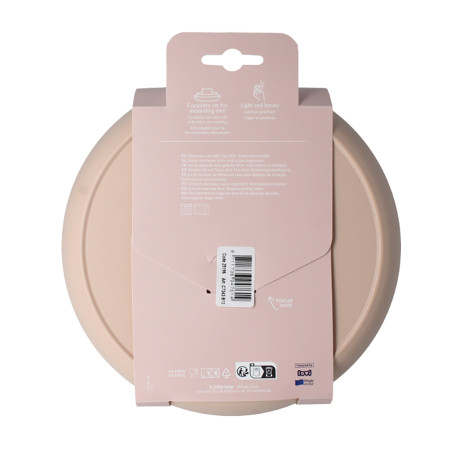 Set de repas avec gobelet nude 1 Set