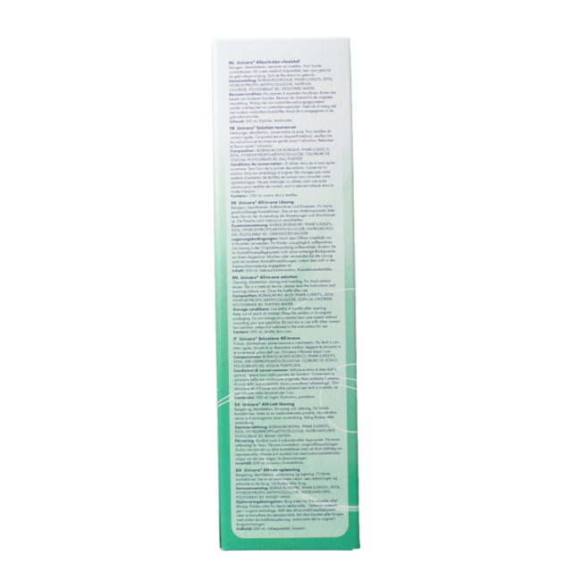 Liquide tout-en-un pour lentilles rigides 200 Millilitres