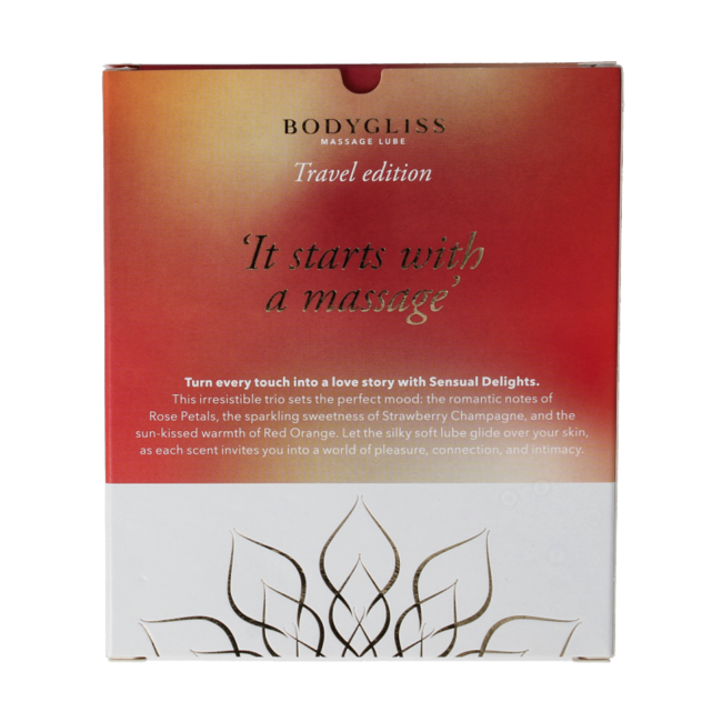 Sensual delight Dreierpack Reise-Edition 150 Milliliter