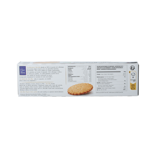Island Bakery Galletas de mantequilla bio 130 gramos