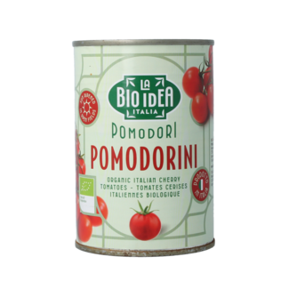 La Bio Idea La Bio Idea Cherrytomaten in blik bio 400 Gram
