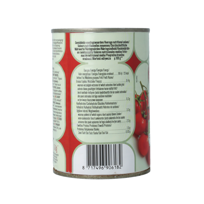 La Bio Idea Kirschtomaten in der Dose, Bio, 400 Gramm