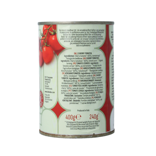 La Bio Idea Tomates cherry en conserva bio 400 Gramos