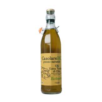 CasolareBio CasolareBio Oliwa z oliwek extra virgin niefiltrowana bio 750 Mililitrów