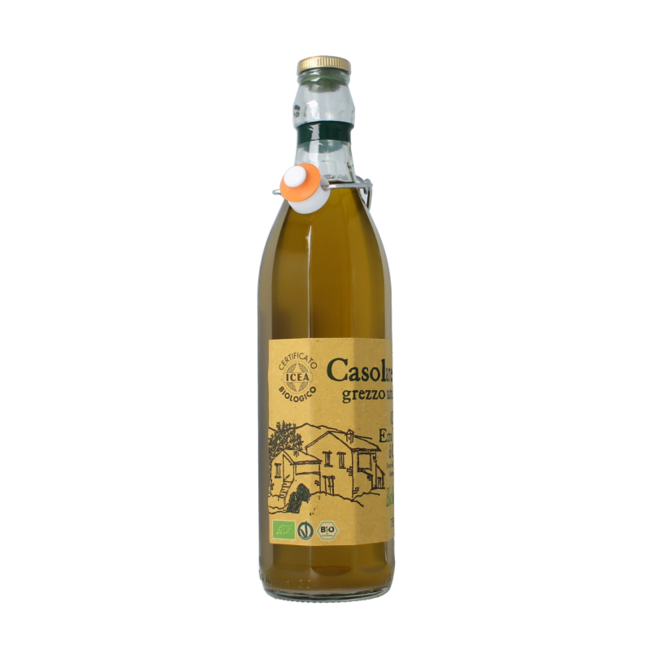 CasolareBio Olivenöl extra vergine ungefiltert bio 750 Milliliter