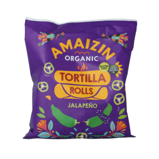 Amaizin Chips de maíz jalapeño bio 100 gramos