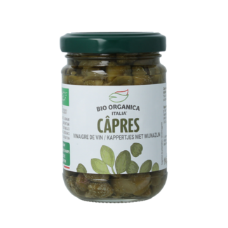 Bio Organica Kapary Bio Organica Italia w occie, ekologiczne, 140 g