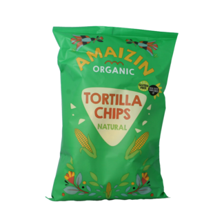 Amaizin Chipsy tortilla naturalne bio 150 Gram
