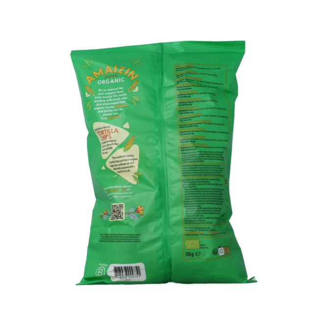 Tortillachips naturales bio 150 Gramos