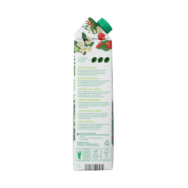 Kokoswasser Bio 1 Liter