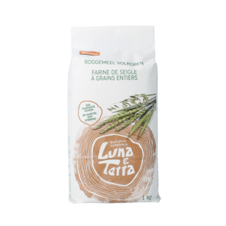 Luna E Terra Roggenmehl Vollkorn Bio 1 Kilogramm