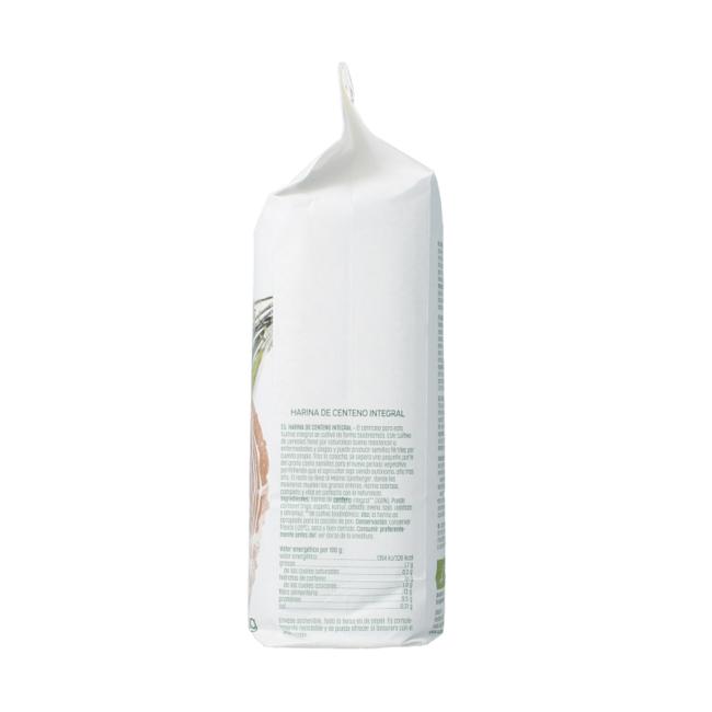 Harina de centeno integral bio 1 Kilogramo