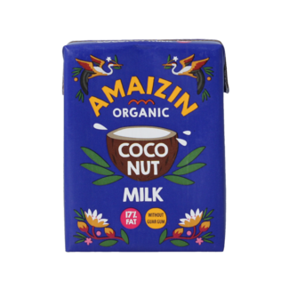 Amaizin Leche de coco bio 200 mililitros
