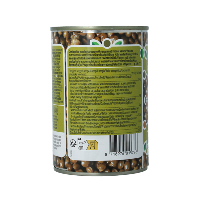 Lenticchie Verdi Biologiche La Bio Idea 400 Grammi