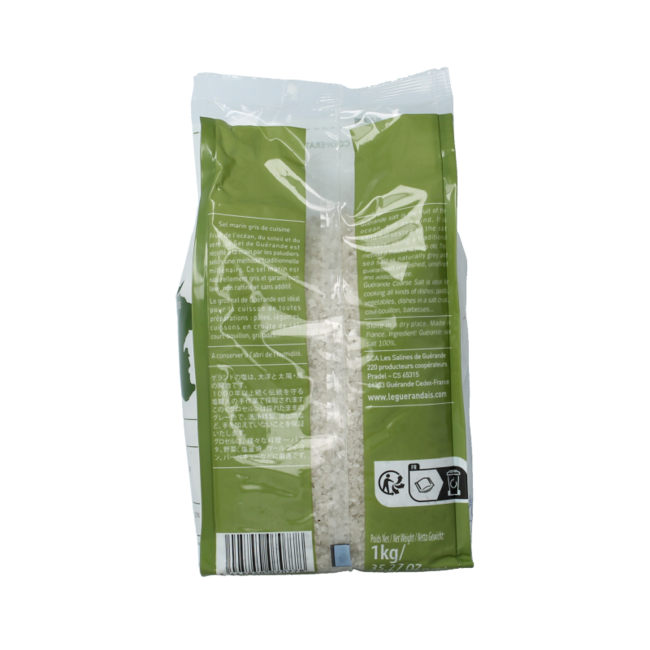 Sól morska celtycka gruboziarnista 1 Kilogram