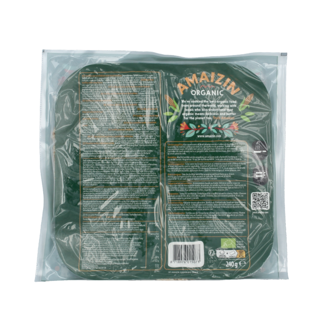 Tortilla wraps extra fibre organic 6 pieces