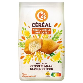 Cereal Cereal Mini pasteles con sabor a limón sin azúcares 196 Gramos