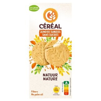 Cereal Biscotti Sablés Céréal naturali senza zuccheri 132 Grammi