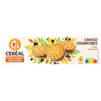 Cereal Cereal Choco crunchies sin azúcares 185 gramos