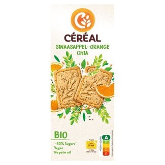 Cereal Cereal Kekse Orange Chiasamen Bio 132 Gramm