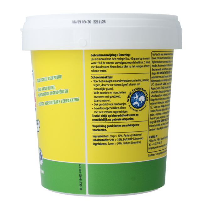 Tricel Goudzeep Becher grün bio 750 Gramm