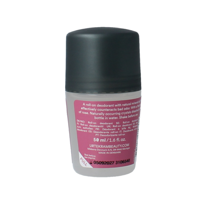 Urtekram Deodorant Rose Crystal Organic 50 Millilitre