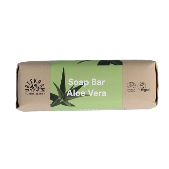 Pastilla de jabón de aloe vera bio 100 g