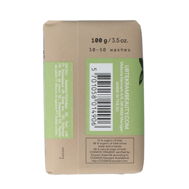 Stukje zeep aloe vera bio 100 Gram