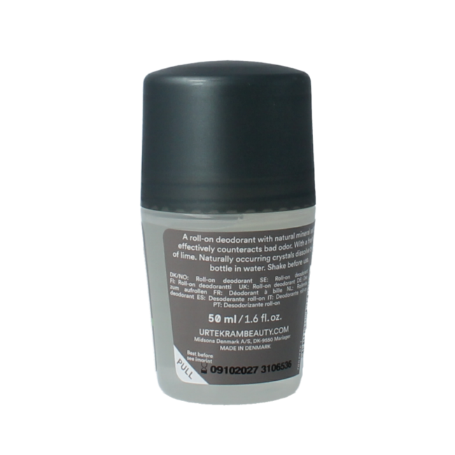 Urtekram Deodorant Limette Kristall Bio 50 ml