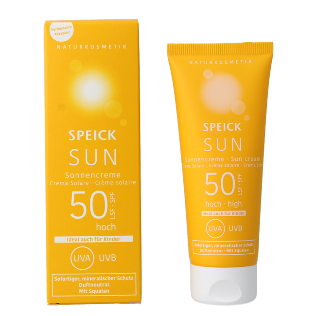 Sun sunscreen factor 50 organic 60 Millilitres