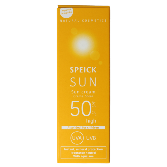Sun sunscreen factor 50 organic 60 Millilitres