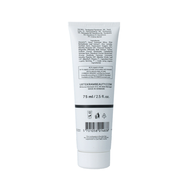 Zahnpasta Aktivkohle Bio 75 Milliliter