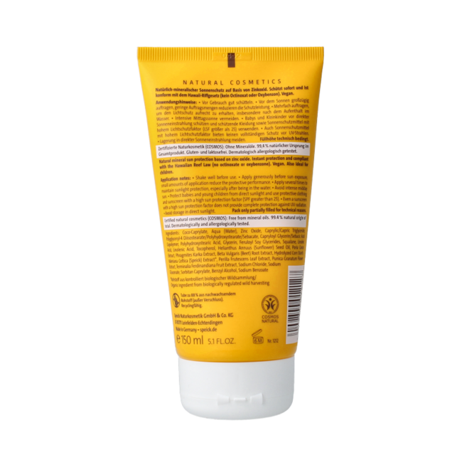 Sun Sonnenmilch Faktor 30 Bio 150 Milliliter