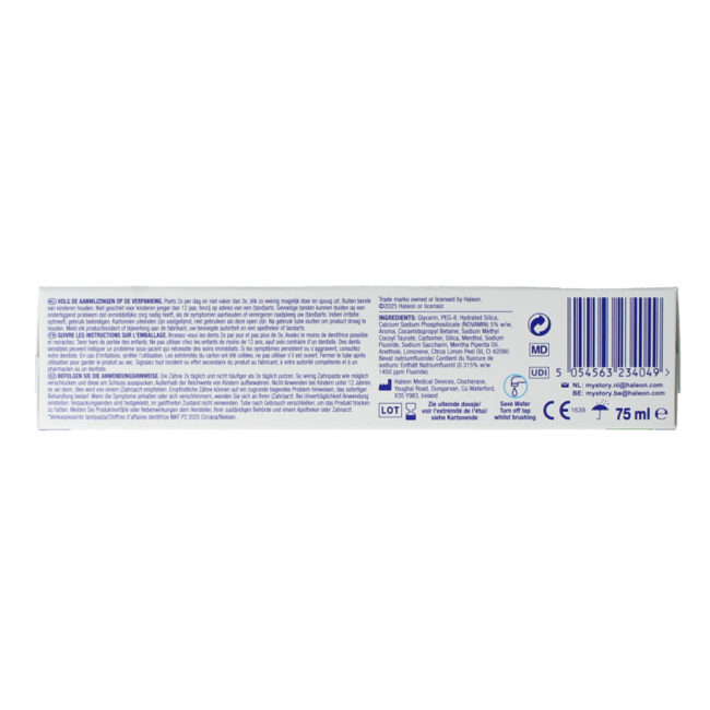 Repair & protect extra fresh toothpaste 75 Millilitres