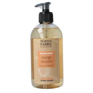 Marius Fabre Savon Marius Fabre orange-cannelle avec pompe 400 millilitres