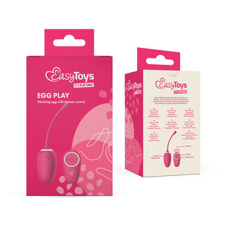 EasyToys Egg play vibrierend 1 Stück