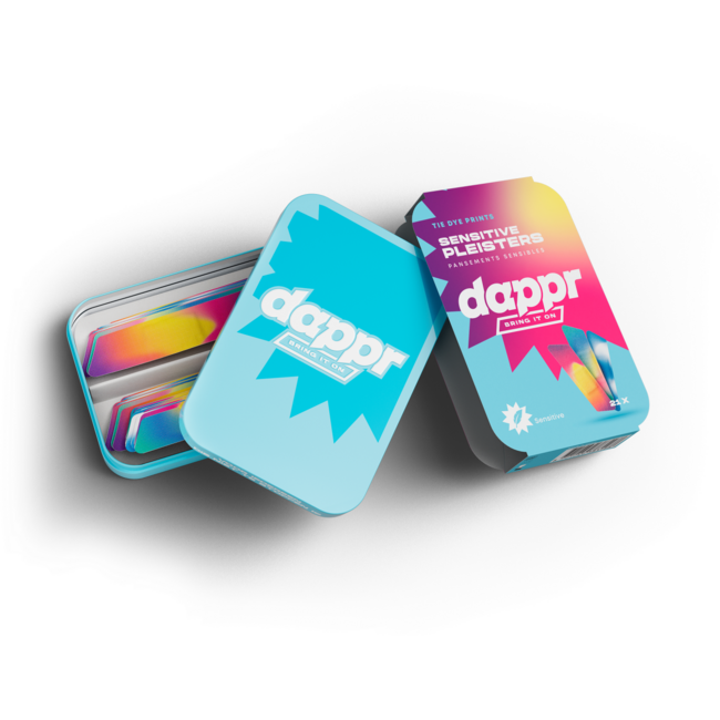 Tie-dye plasters 21 Pieces