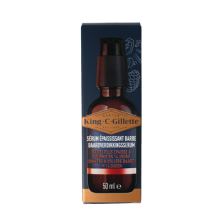 Gillette Gillette King C. Bartverdichtungsserum 50 Milliliter