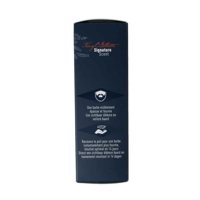 Gillette King c baardverdikkingsserum 50 Milliliter